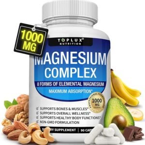 Magnesium Complex Supplement 8 Elemental 1000mg 90 CAP