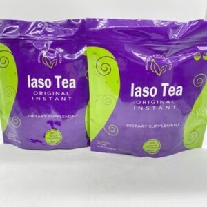 Pack of 2 laso Instant Tea - Gentle Cleansing Herbal Tea in Convenient Sachets
