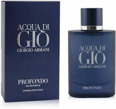 Giorgio Armani Acqua Di Giò Profondo Parfum Spray for Men 3.4 oz / 100ml New - Image 2