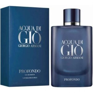 Giorgio Armani Acqua Di Giò Profondo Parfum Spray for Men 3.4 oz / 100ml New