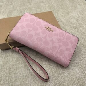 Coach CW778 Long Zip-Around Wallet in Signature Canvas – Pink – New with Box Coach CW778 Long Zip-Around Wallet in Signature Canvas – Pink – New with Box Coach CW778 Long Zip-Around Wallet in Signature Canvas – Pink – New with Box Coach CW778 Long Zip-Around Wallet in Signature Canvas – Pink – New with Box