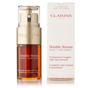50 ml. Clarins Double Serum (hydric + Lipidic System) Age Control Concentrate